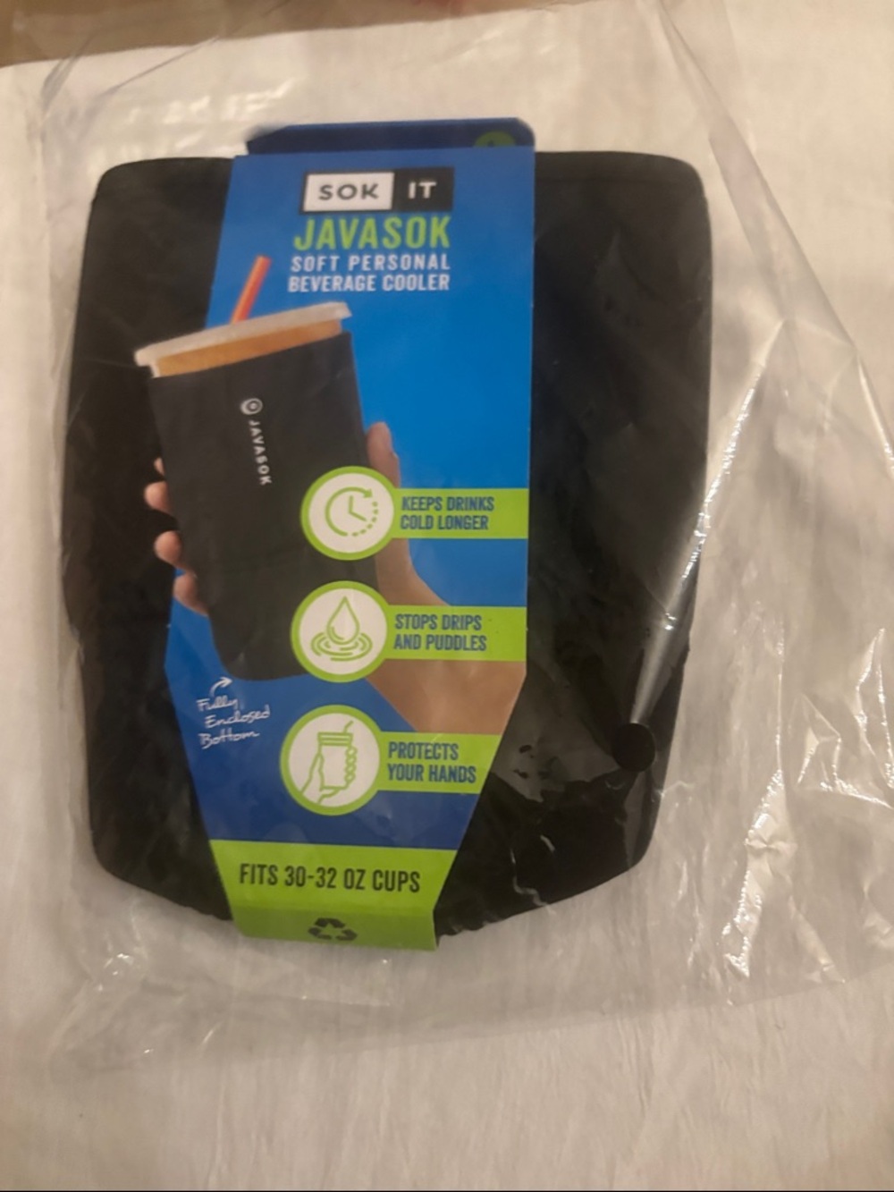 Javasok Soft Personal Beverage Cooler - Black